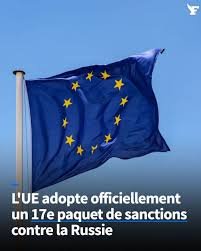 17e paquet de sanctions de l&rsquo;UE contre la Russie: cap sur le contournement et les secteurs sensibles.
